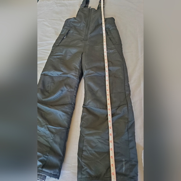 Champion C9 Venture Dry Black Winter Ski Snow Bib Overalls Kids Size Small - Picture 9 of 11